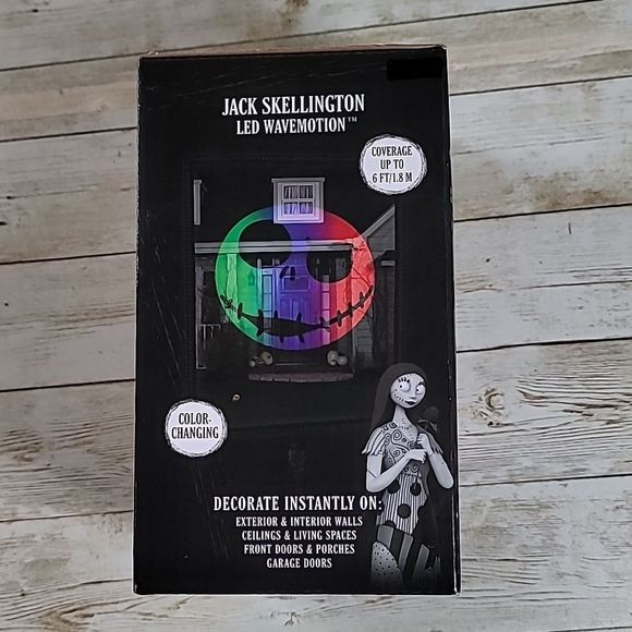 Disney The Nightmare Before Christmas Jack Skellington LED‎ Wavemotion Projector - Picture 4 of 4